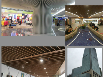 貴陽星展匯購物中心室內(nèi)裝飾工程